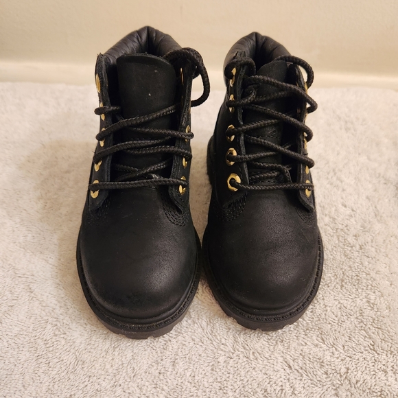 Black Classic Timberland Boots 4 - Picture 6 of 14